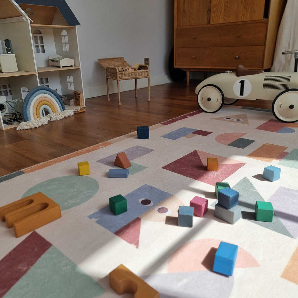 HUEPPI SPELL THE FUN ALPHABET RUG
