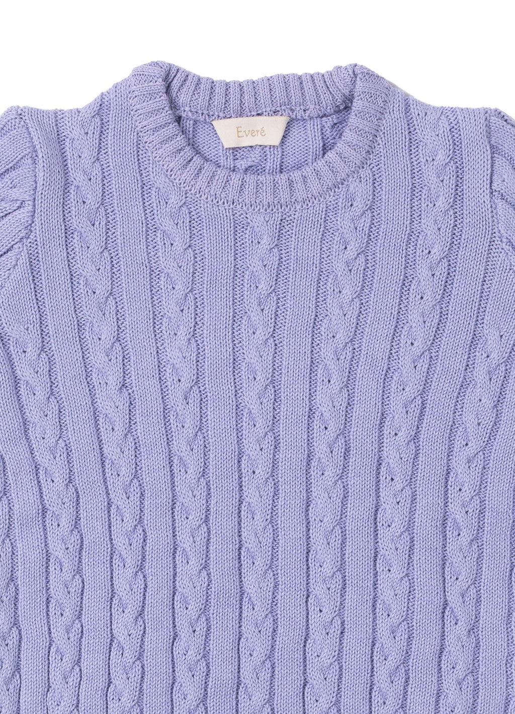 EVERE KIDS Wooly Saç Örgülü Unisex Triko Kazak