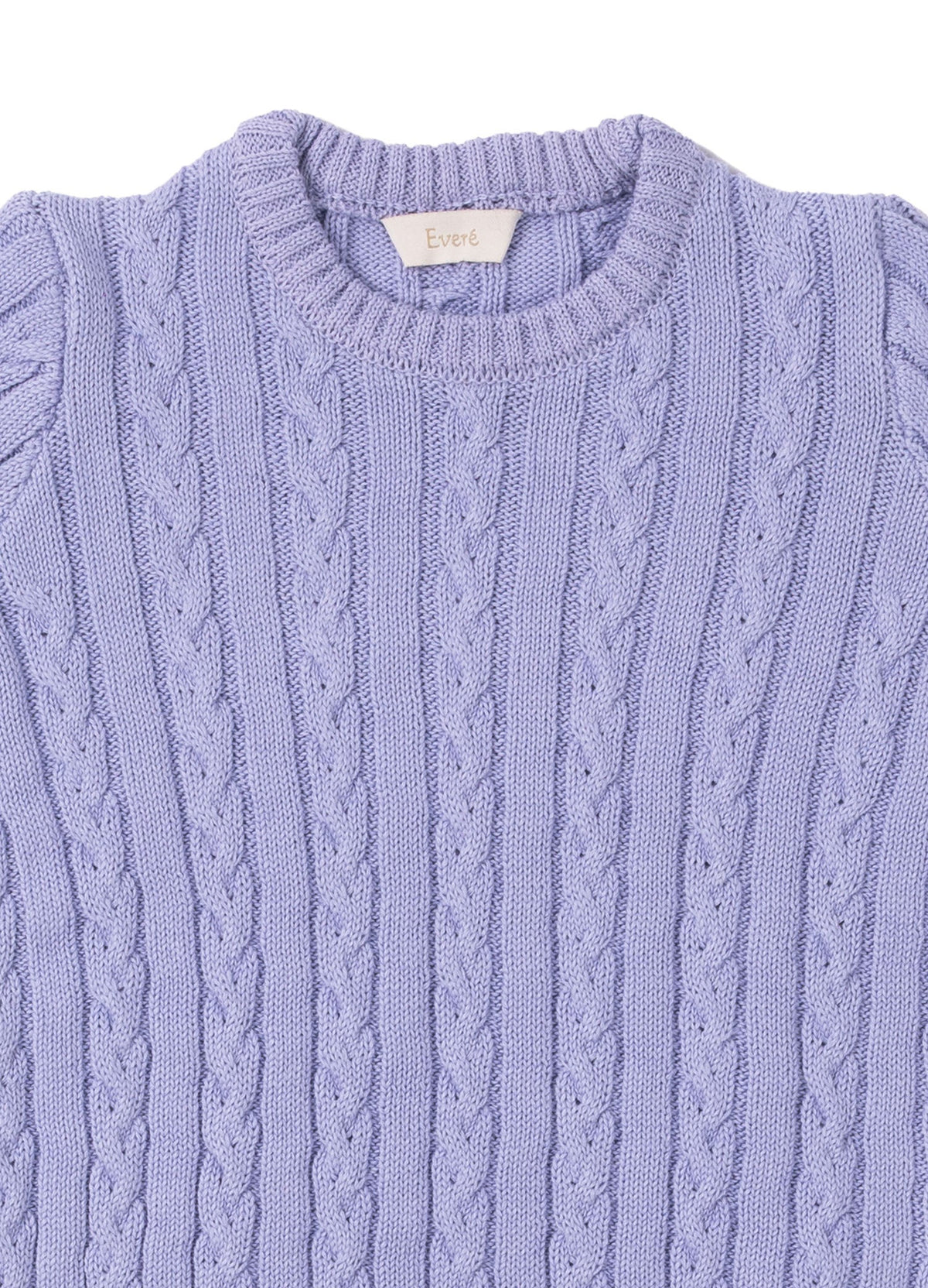 EVERE KIDS Wooly Saç Örgülü Unisex Triko Kazak