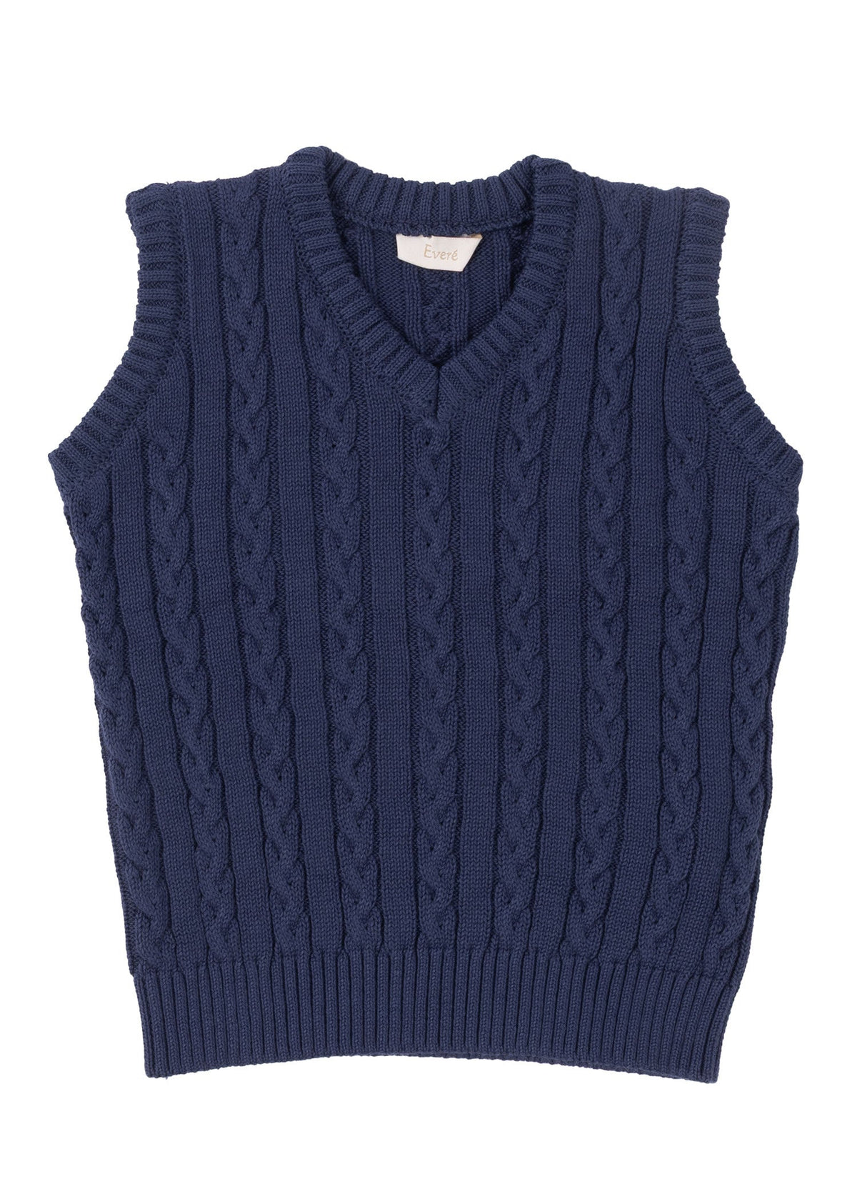 EVERE KIDS Wooly Saç Örgülü Triko Yelek