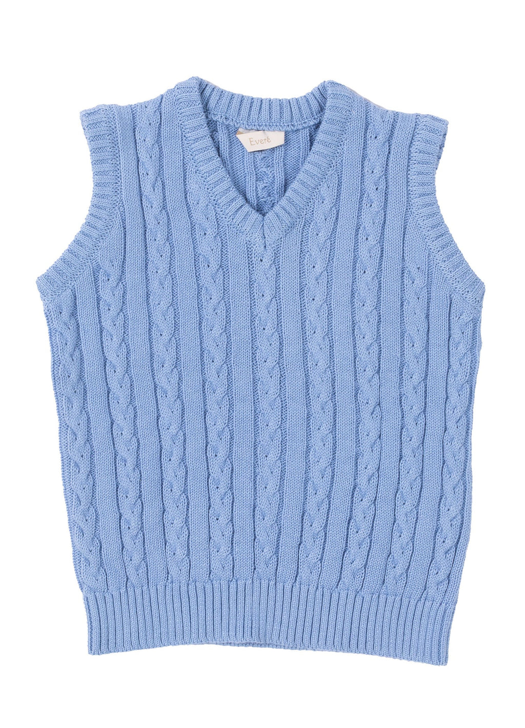 EVERE KIDS Wooly Saç Örgülü Triko Yelek