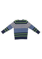 EVERE KIDS Unisex Wooly Saç Örgülü Çizgili Triko Hırka