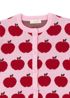 EVERE KIDS Apple Garden Elma Desenli Triko Hırka