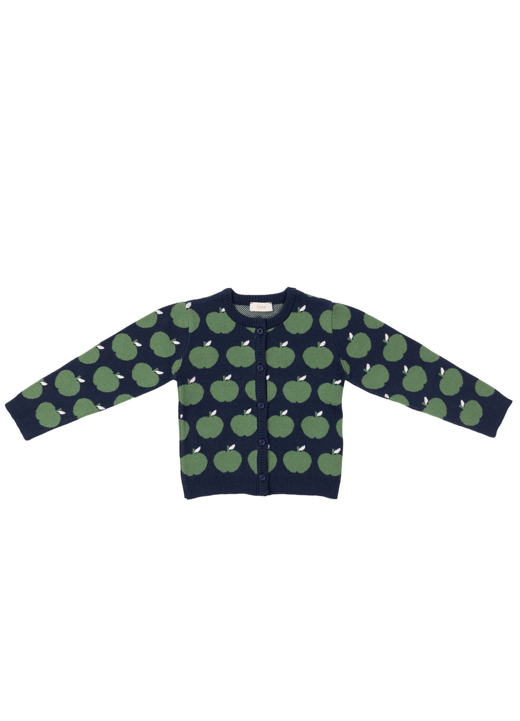 EVERE KIDS Apple Garden Elma Desenli Triko Hırka