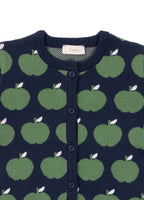 EVERE KIDS Apple Garden Elma Desenli Triko Hırka
