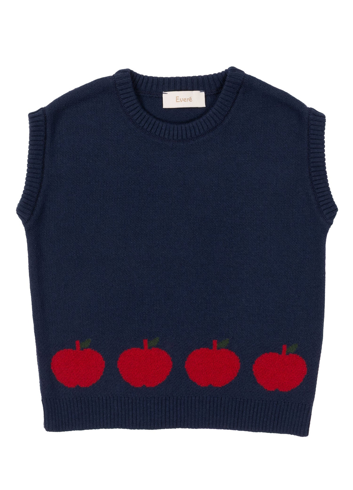 EVERE KIDS Apple Garden Elma Desenli Unisex Triko Yelek