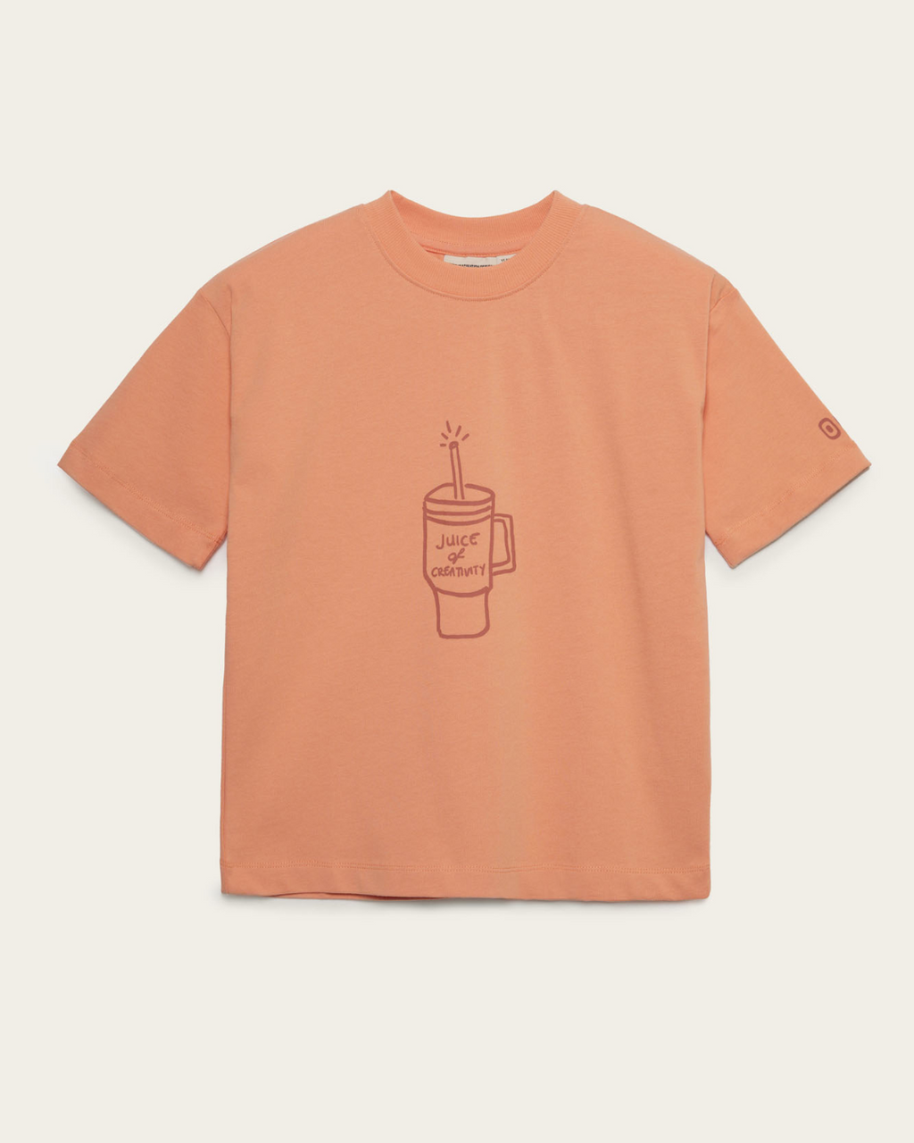 CHIEF IMAGINATION OFFICER Organik pamuk Somon T-Shirt Nº02