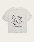 CHIEF IMAGINATION OFFICER Organik pamuk Beyaz T-Shirt Nº02
