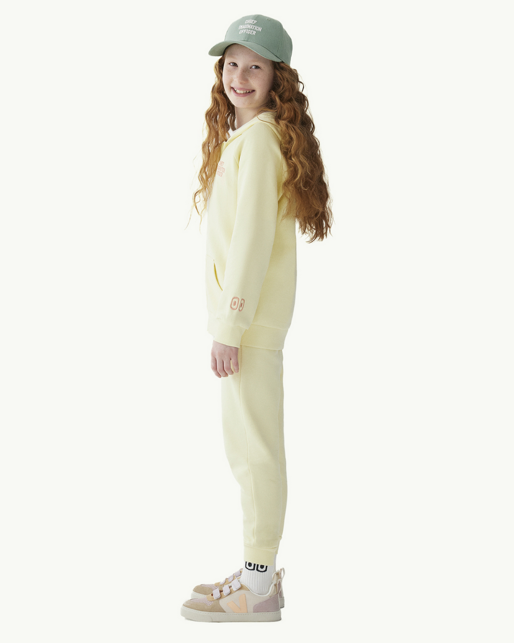 CHIEF IMAGINATION OFFICER Organik Pamuk Fermuarlı Hoodie No.01