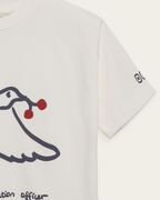 CHIEF IMAGINATION OFFICER Organik pamuk Beyaz T-Shirt Nº02