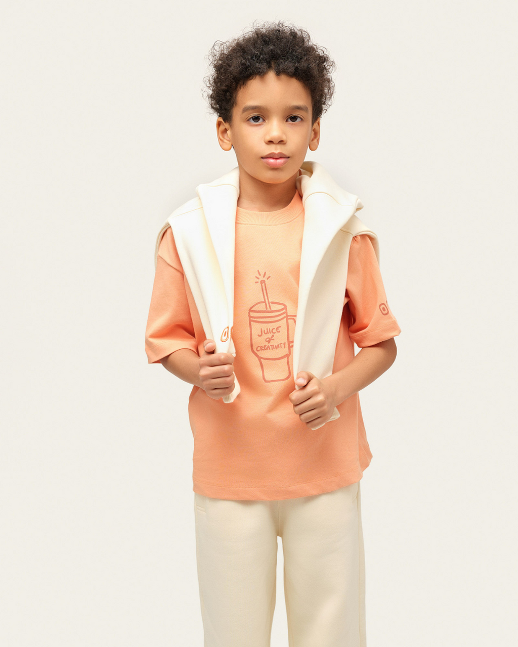 CHIEF IMAGINATION OFFICER Organik pamuk Somon T-Shirt Nº02