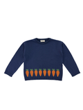 EVERE KIDS Unisex Havuçlu İnce Kazak