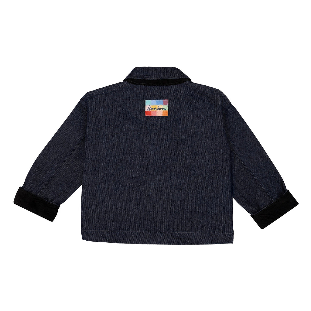KORABON Soft Rainbow Jean Jacket