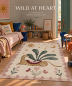 HUEPPI WILD AT HEART LEOPARD RUG