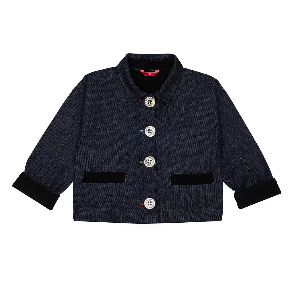 KORABON Soft Rainbow Jean Jacket