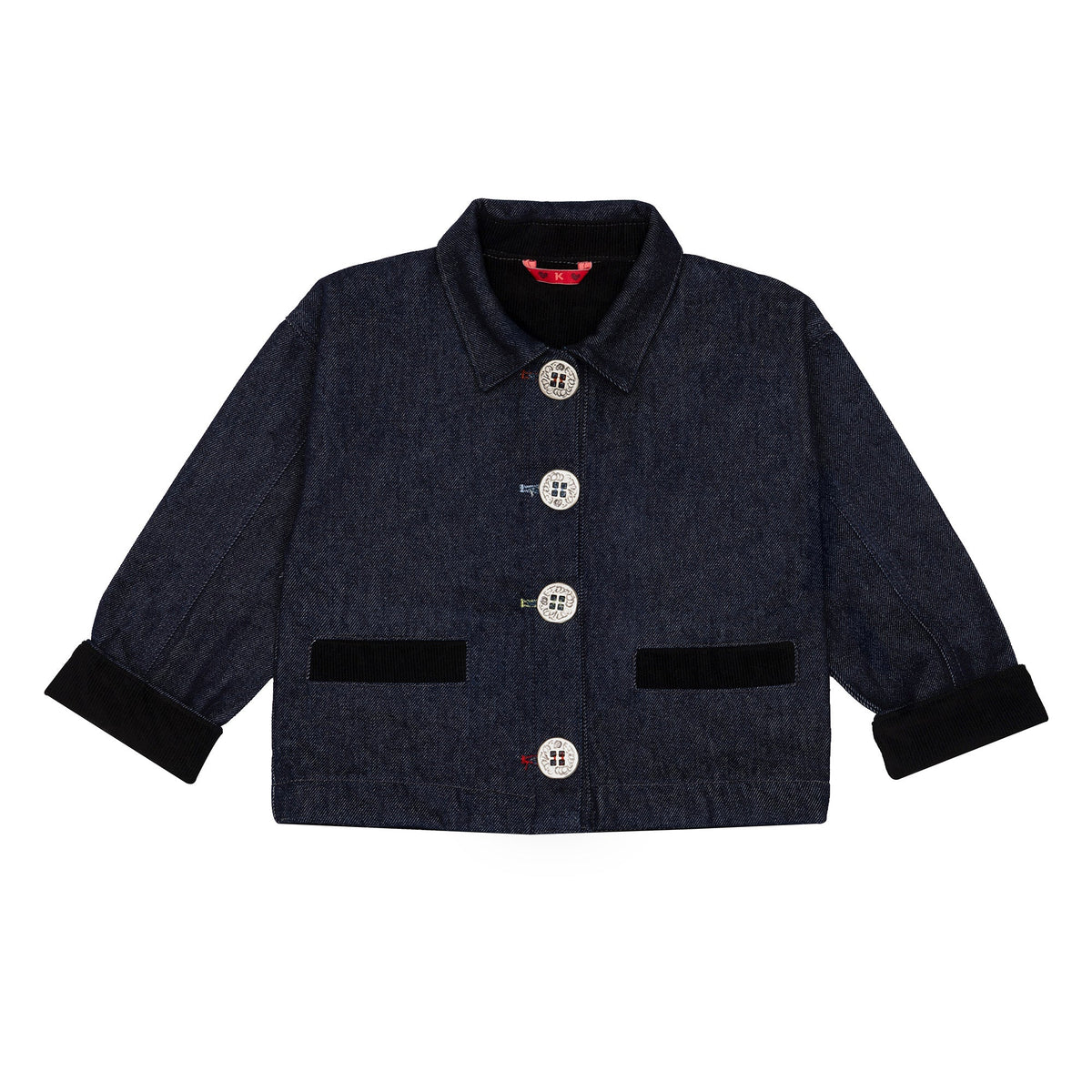 KORABON Soft Rainbow Jean Jacket