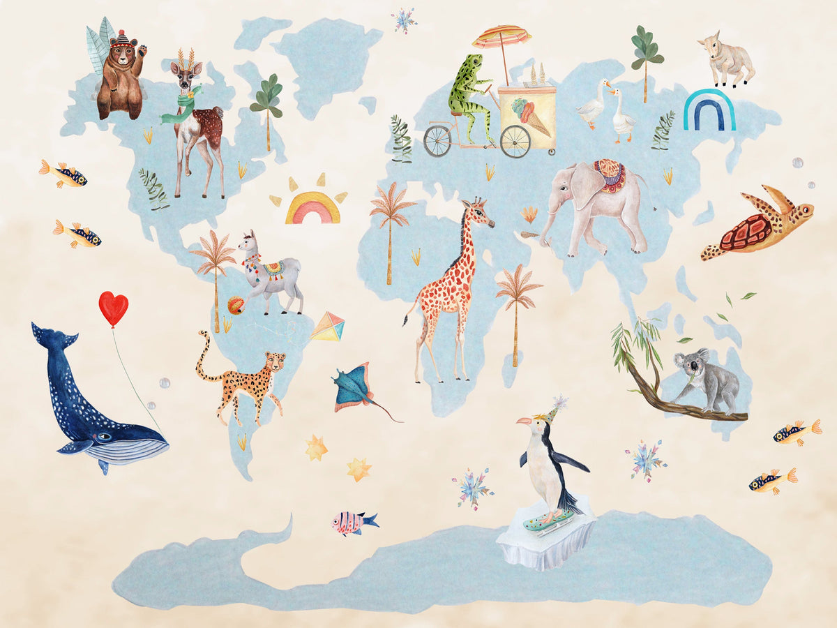 HUEPPI AROUND THE WORLD RUG