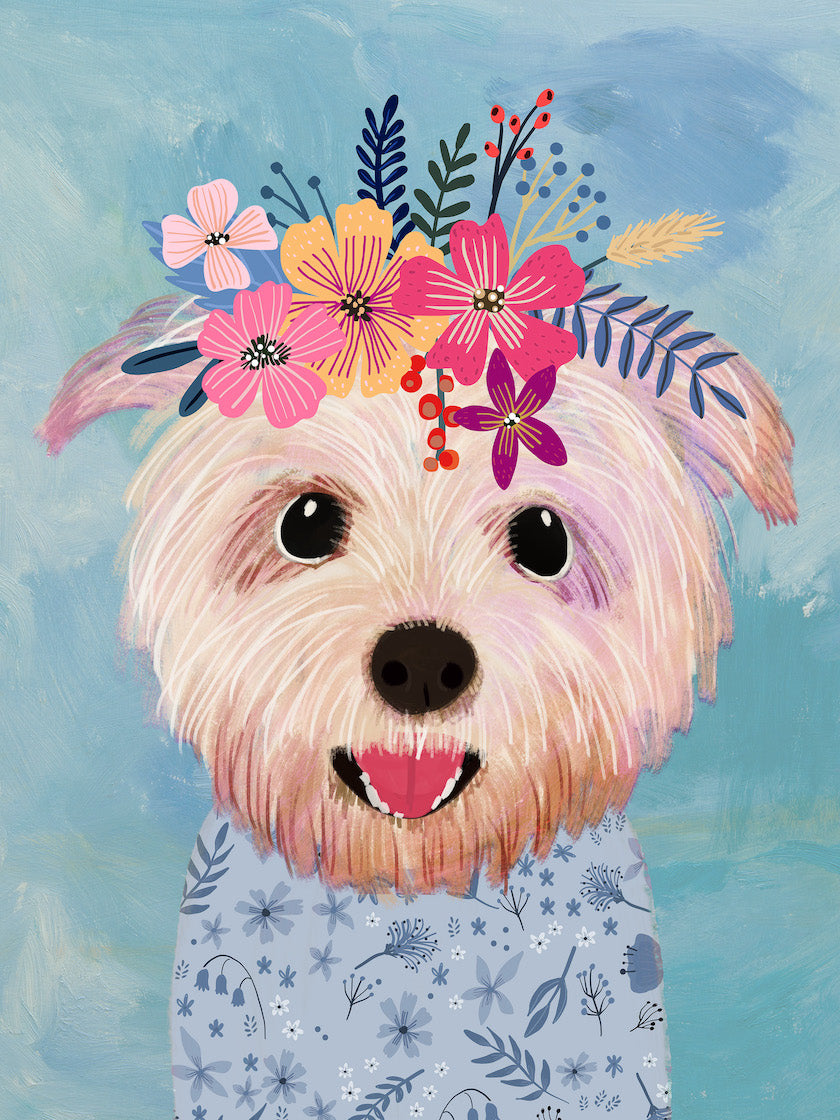 HUEPPI BLOOMING PUPPY