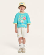 CHIEF IMAGINATION OFFICER Organik pamuklu Mavi T-Shirt Nº03
