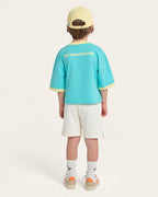 CHIEF IMAGINATION OFFICER Organik pamuklu Mavi T-Shirt Nº03
