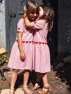 EVERE KIDS Row of Hearts Elbise