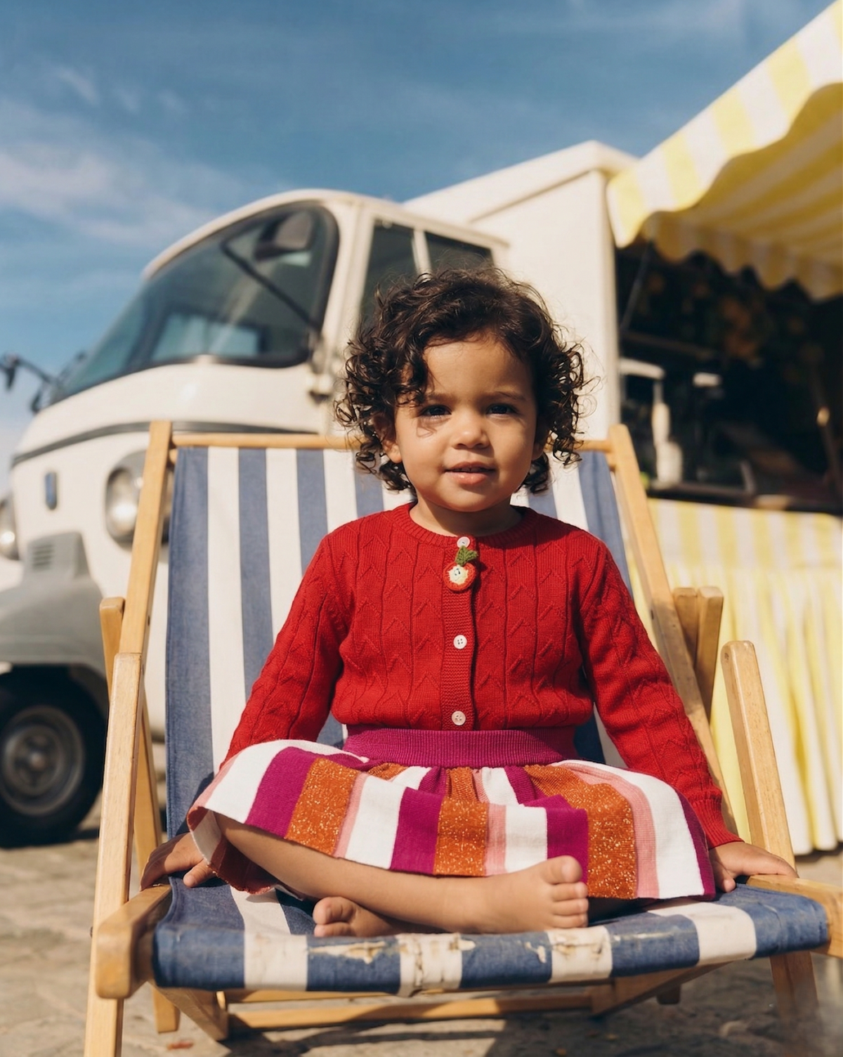 EVERE KIDS Ajurlu Yaz Hırkası