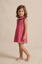EVERE KIDS Ajurlu Kolsuz Mini Elbise