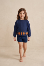 EVERE KIDS Unisex Havuçlu İnce Kazak