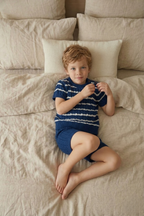 EVERE KIDS Saç Örgülü Unisex Triko Tişört