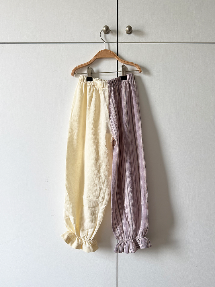 KORABON Summer Carousel Pant 003 (Beige + Lila)