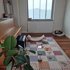 HUEPPI PATCH & PLAY CHECKMATE RUG