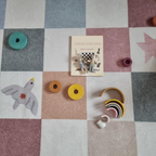 HUEPPI PATCH & PLAY CHECKMATE RUG