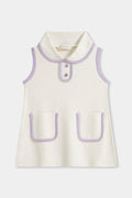 EVERE KIDS Biyeli Kolsuz Mini Elbise