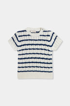 EVERE KIDS Saç Örgülü Unisex Triko Tişört