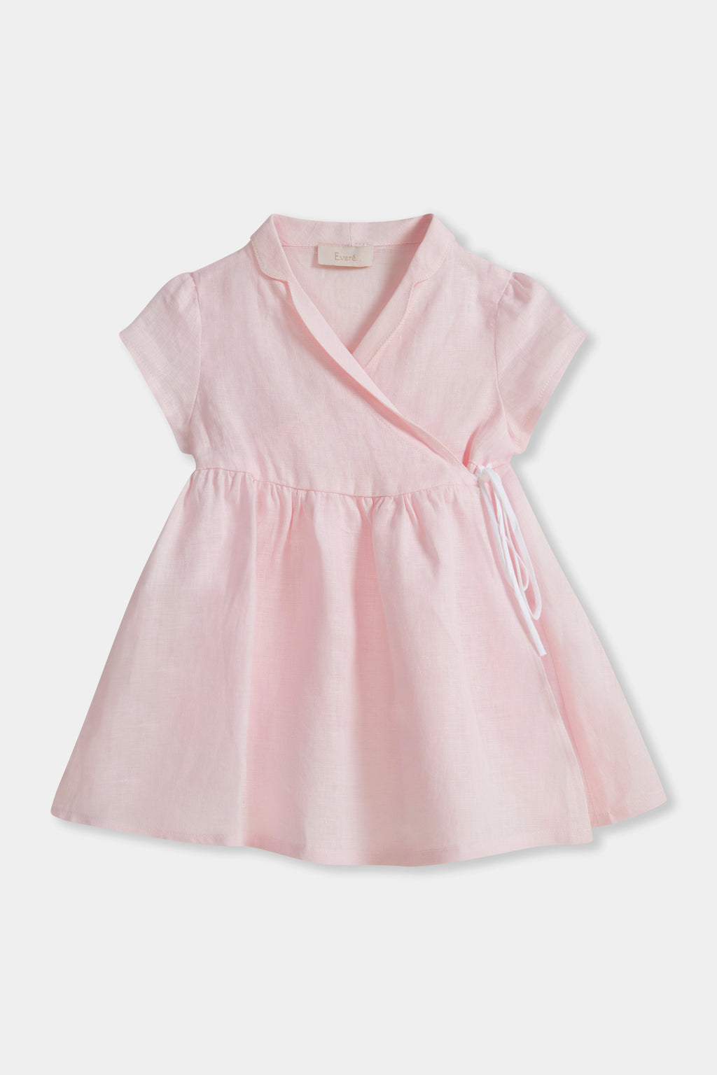 EVERE KIDS %100 Organik Keten Elbise