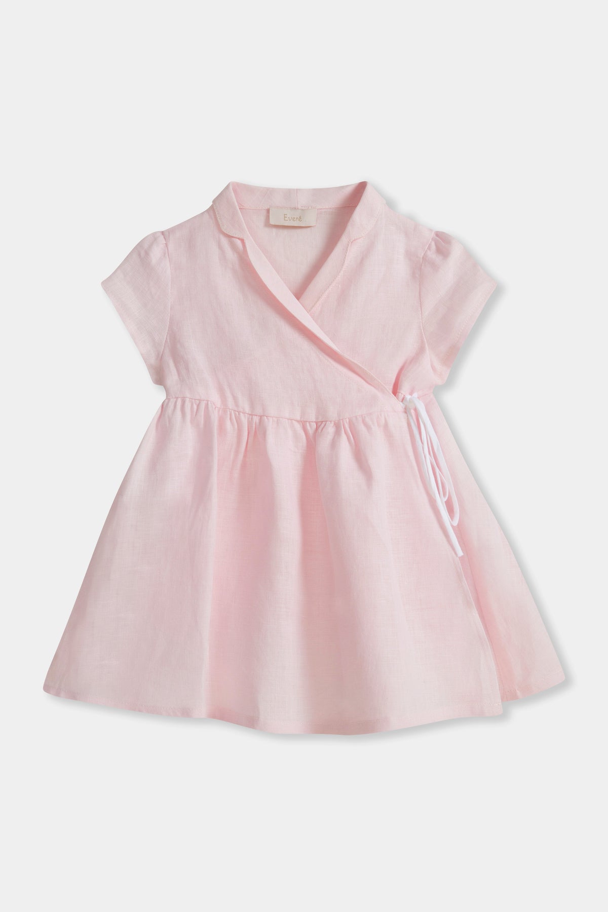 EVERE KIDS %100 Organik Keten Elbise