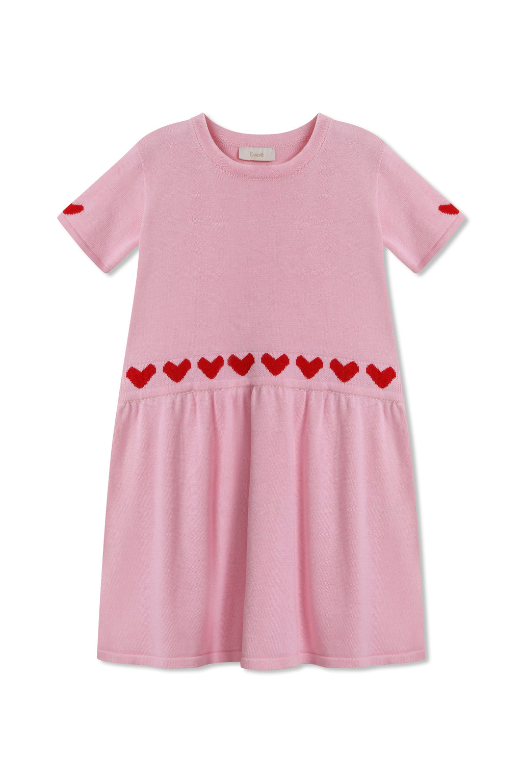EVERE KIDS Row of Hearts Elbise