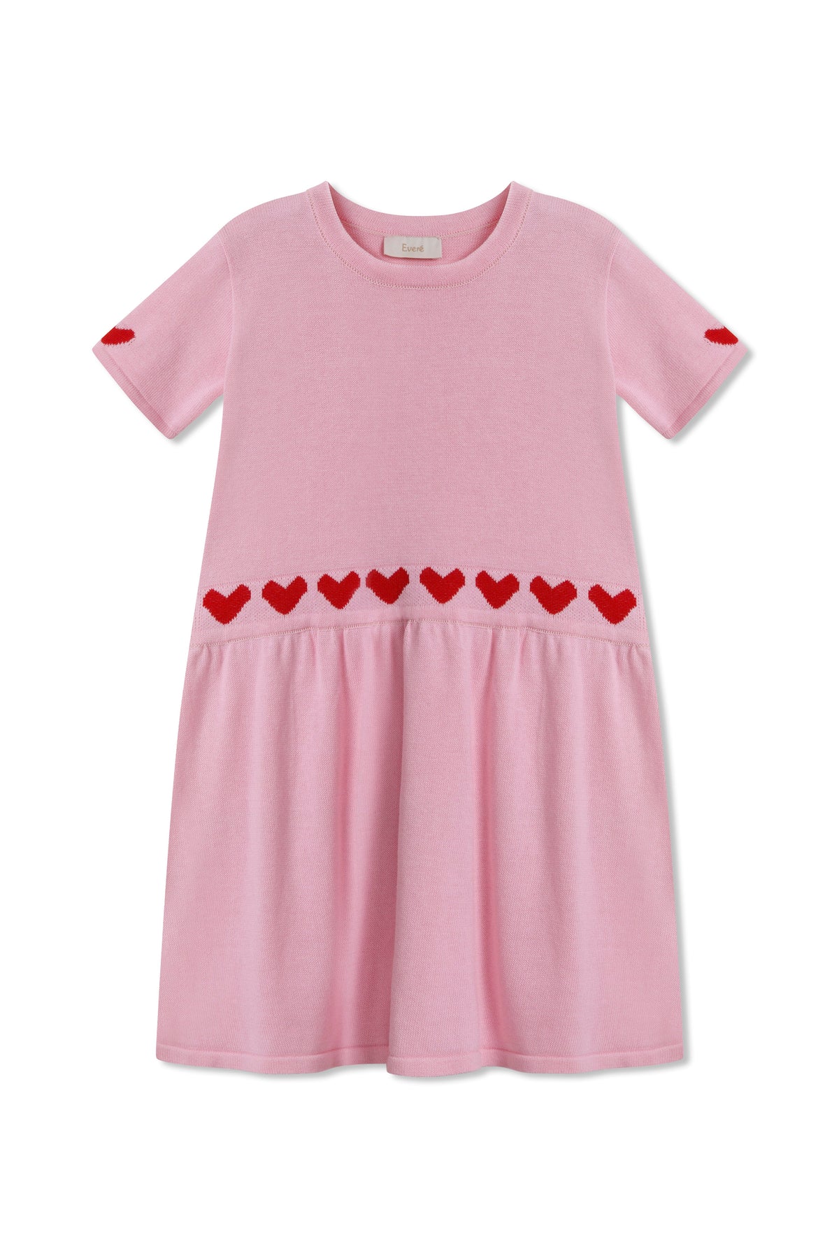 EVERE KIDS Row of Hearts Elbise