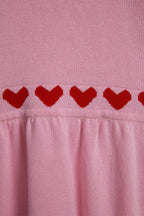 EVERE KIDS Row of Hearts Elbise