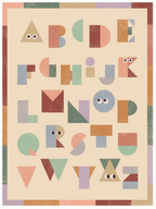 HUEPPI SPELL THE FUN ALPHABET RUG